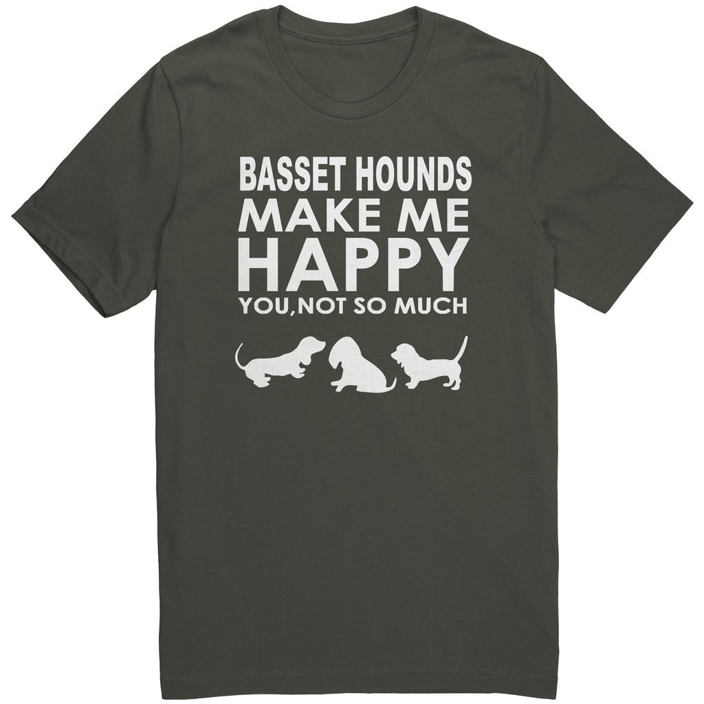 Basset Hounds Make Me Happy... You Not So Much 2