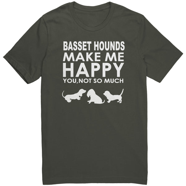 Basset Hounds Make Me Happy... You Not So Much 2