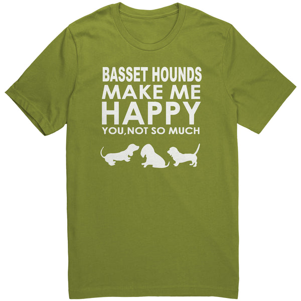 Basset Hounds Make Me Happy... You Not So Much 2