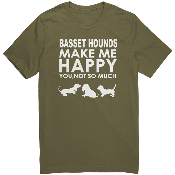 Basset Hounds Make Me Happy... You Not So Much 2