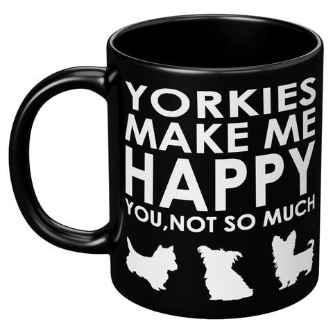 yorkie happy