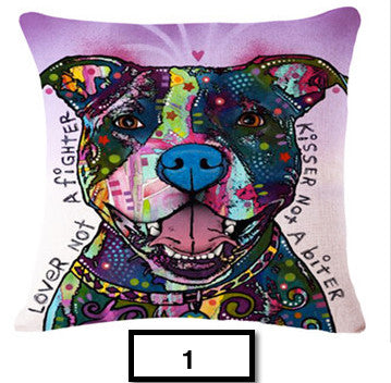 Pit Bull Pillow Covers FREE Shipping!