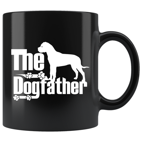Bullmastiff Lover Gifts The Dogfather 11oz White Coffee Mug