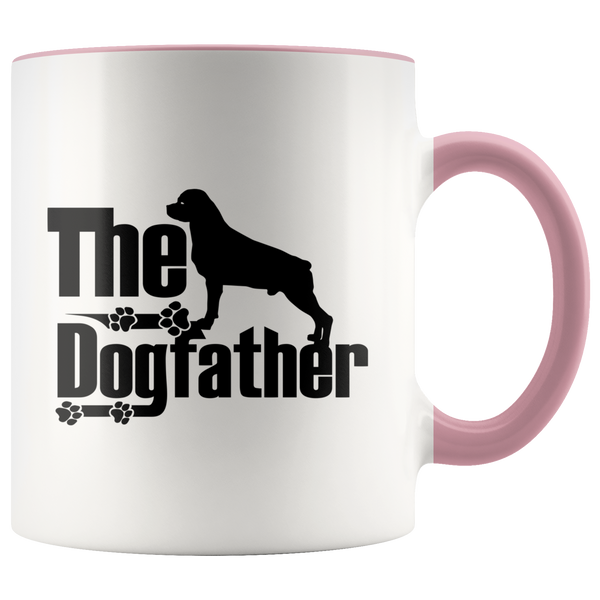 Rottweiler Lover Gifts The Dogfather 11oz Assorted Color Coffee Mug