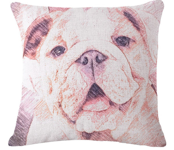 FREE Bulldog Pillow Covers (Just Pay Shipping & Ins)