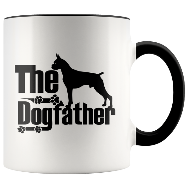 Boxer Lover Gifts The Dogfather 11oz Assorted Color Coffee Mug