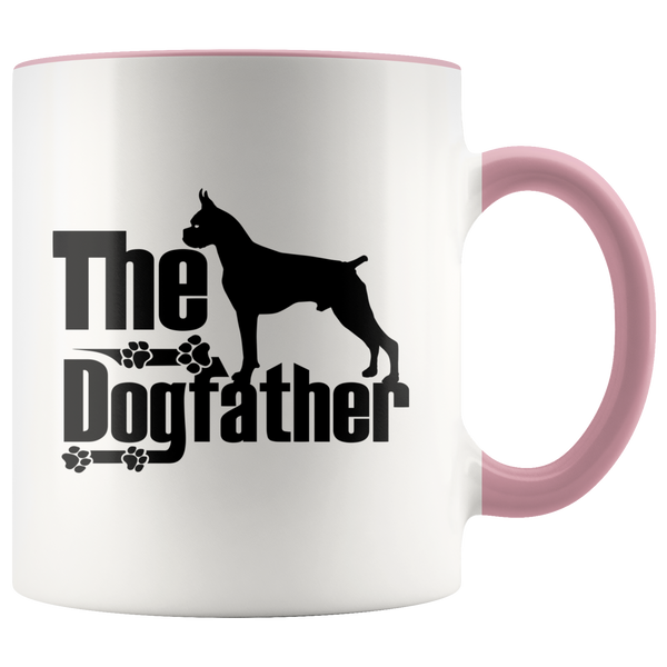 Boxer Lover Gifts The Dogfather 11oz Assorted Color Coffee Mug