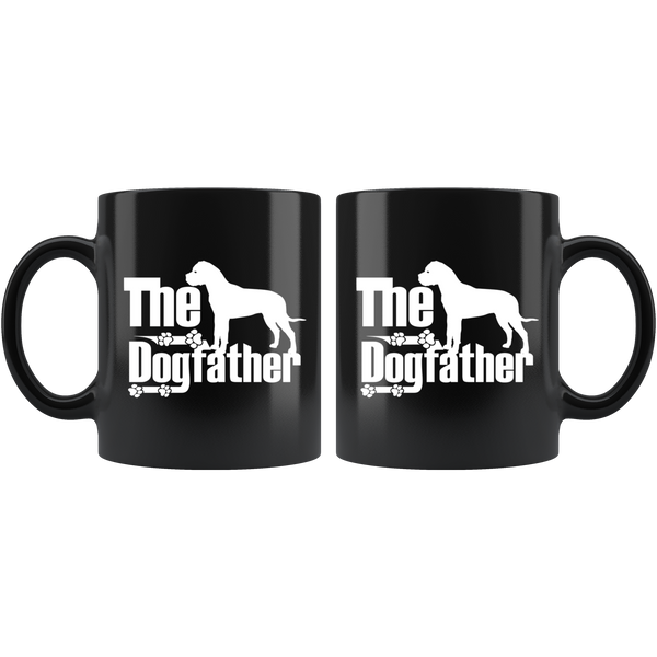 Bullmastiff Lover Gifts The Dogfather 11oz White Coffee Mug