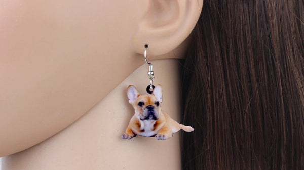 French Bulldog Jewelry - French Bulldog Necklace- French Bulldog Earrings - French Bulldog Gifts - French Bulldog Keychain FREE Shipping