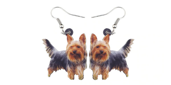 Yorkie Jewelry - Yorkie Necklace- Yorkie Lover - Yorkie Earrings - Yorkie Gifts - Yorkshire Jewelry - FREE Shipping