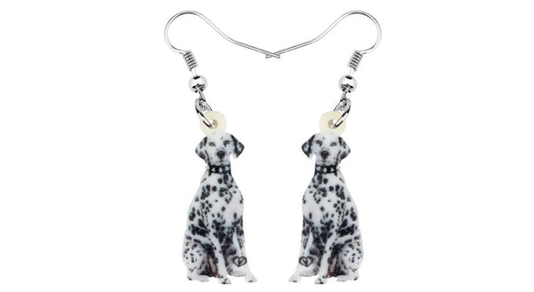 Dalmatian Jewelry - Dalmatian Necklace- Dalmatian Lover - Dalmatian Earrings - Dalmatian Gifts - Dalmatian Jewelry - FREE Shipping