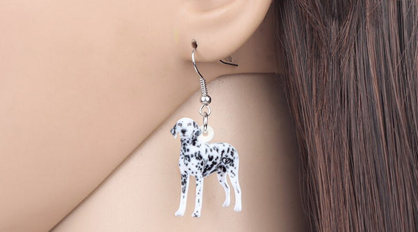 Dalmatian Jewelry - Dalmatian Necklace- Dalmatian Lover - Dalmatian Earrings - Dalmatian Gifts - Dalmatian Jewelry - FREE Shipping