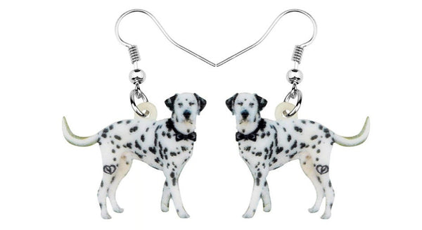 Dalmatian Jewelry - Dalmatian Necklace- Dalmatian Lover - Dalmatian Earrings - Dalmatian Gifts - Dalmatian Jewelry - FREE Shipping