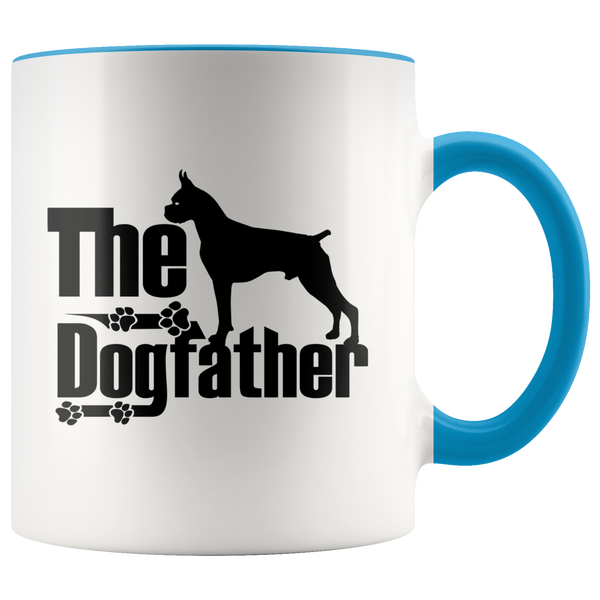 Boxer Lover Gifts The Dogfather 11oz Assorted Color Coffee Mug