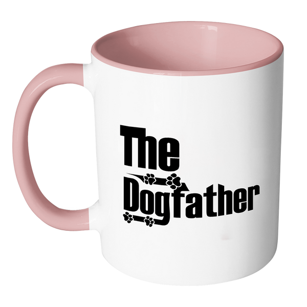 The DogFather - Accent Mugs