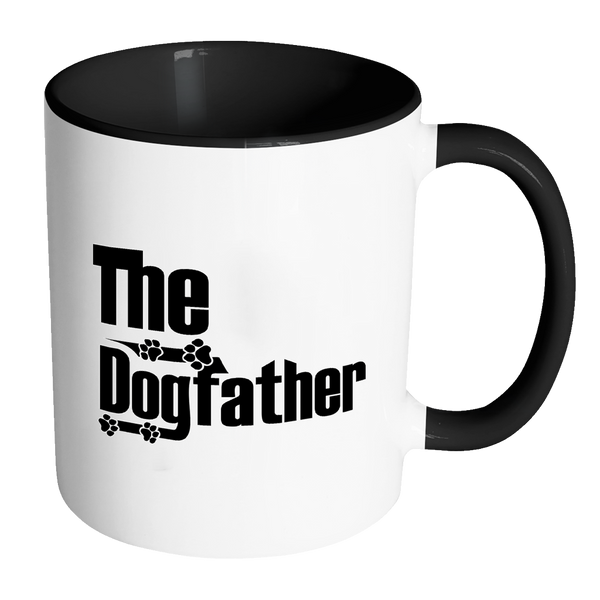 The DogFather - Accent Mugs