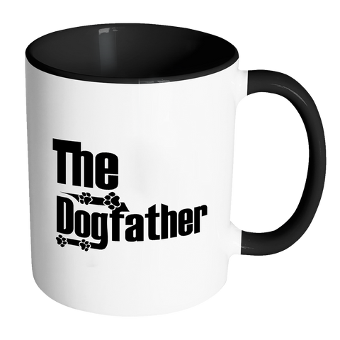 The DogFather - Accent Mugs