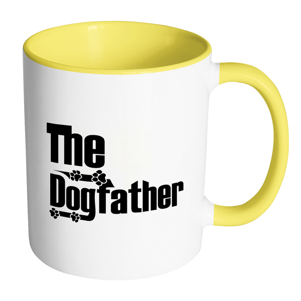 The DogFather - Accent Mugs