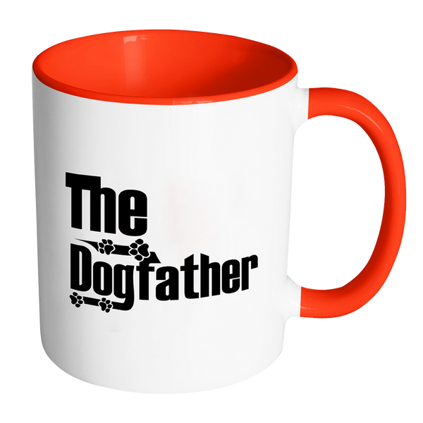 The DogFather - Accent Mugs