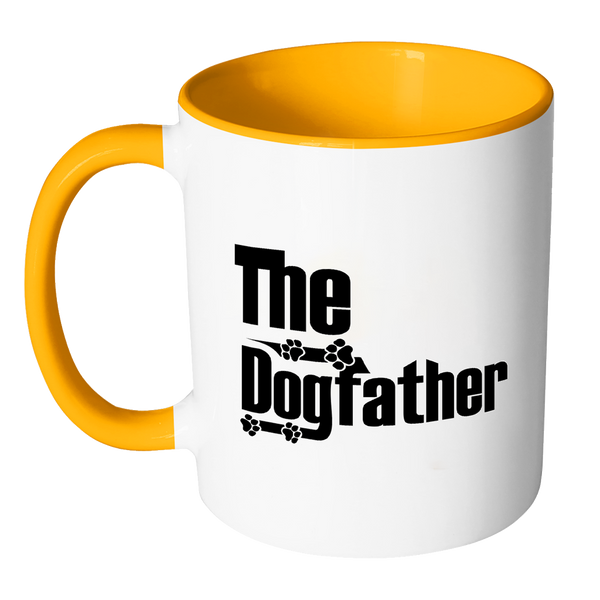 The DogFather - Accent Mugs