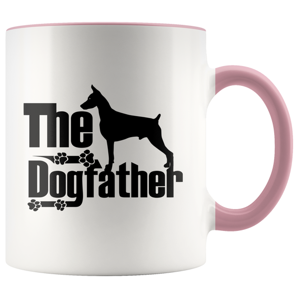 Doberman Lover Gifts The Dogfather 11oz Assorted Color Coffee Mug