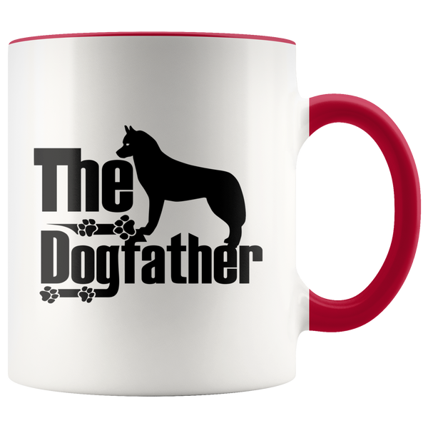 Siberian Husky Lover Gifts The Dogfather 11oz Assorted Colors Coffee Mug