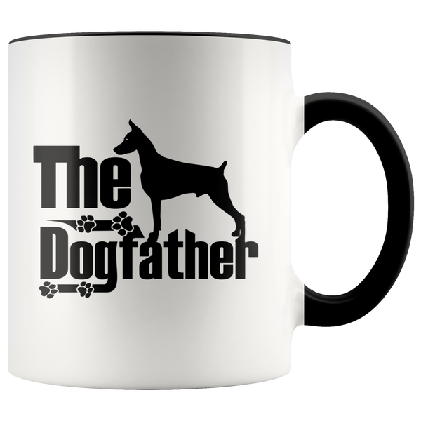 Doberman Lover Gifts The Dogfather 11oz Assorted Color Coffee Mug